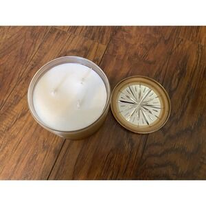 BATH & BODY WORKS Winter 3-WICK WAX CANDLE 14.5 New White Neutral Cozy